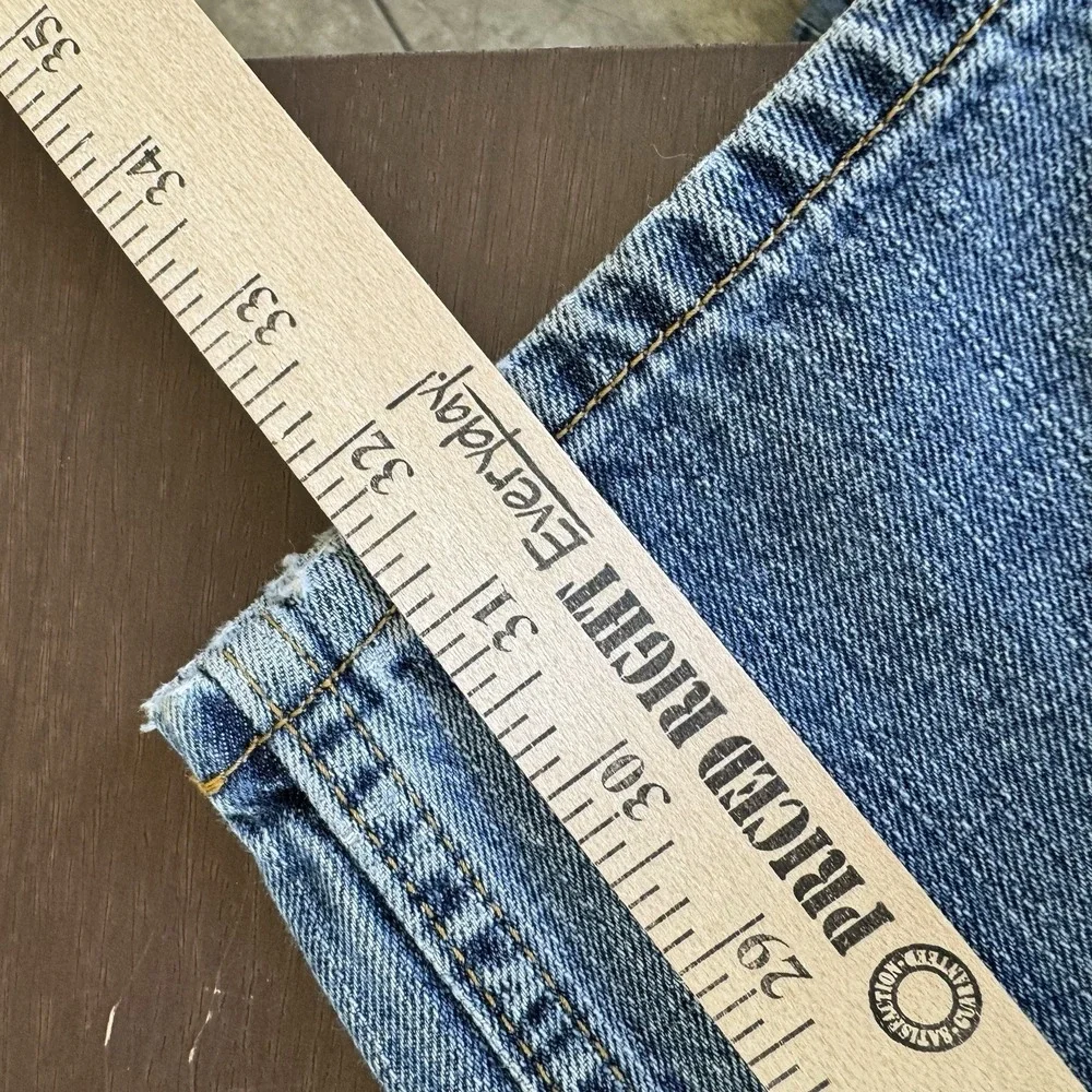 Levi's 550 Jeans Mens 38x32 Blue Denim Relaxed Fit Straight Leg 2000s Baggy
